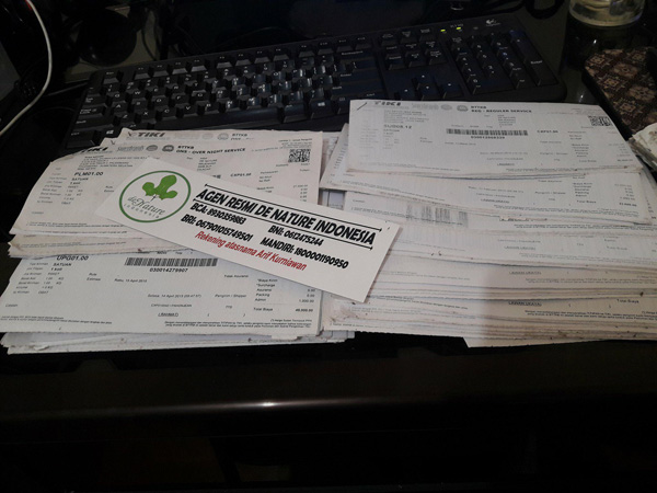   Bukti Pengiriman Obat Wasir 